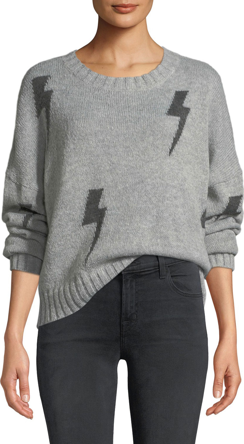 RAILS Perci Graphic Crewneck Pullover Sweater