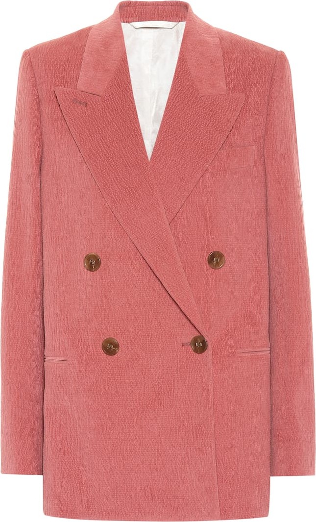 Acne Studios Textured stretch-cotton blazer