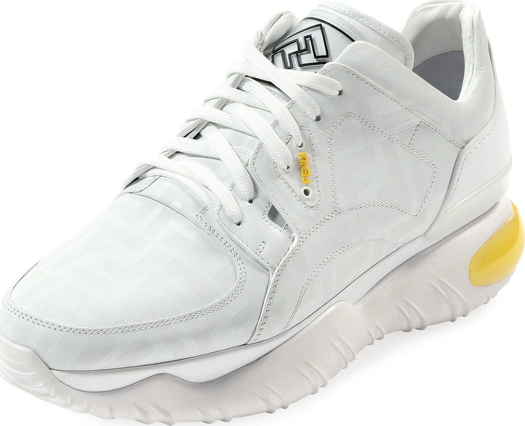 Fendi Men's Fancy Fendi Chunky Photosensitive Color-Changing Sneakers