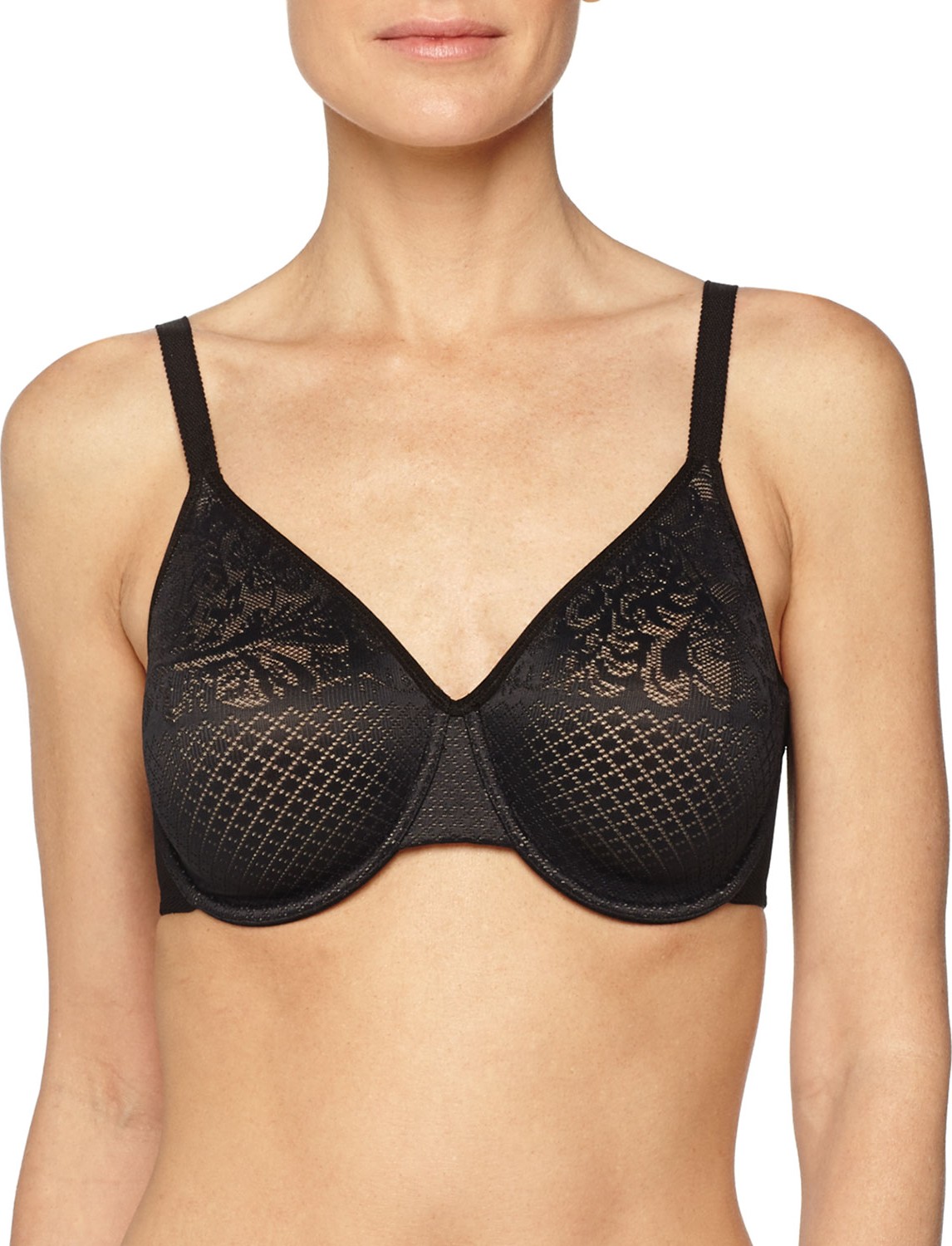 Wacoal Visual Effects Minimizer Lace Bra