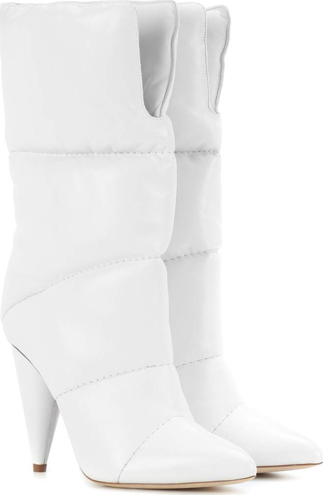 Jimmy Choo X Off-White Sara 100 leather boots