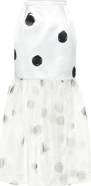 Christopher Kane Dot-print skirt