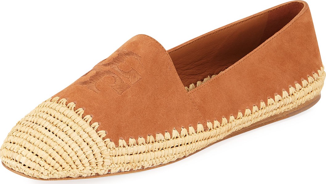 Tory Burch Arianne Suede Espadrille Flats