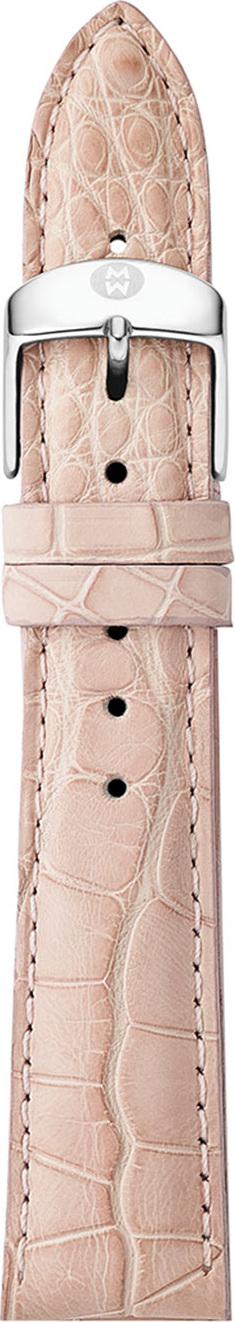 MICHELE 18mm Alligator Watch Strap