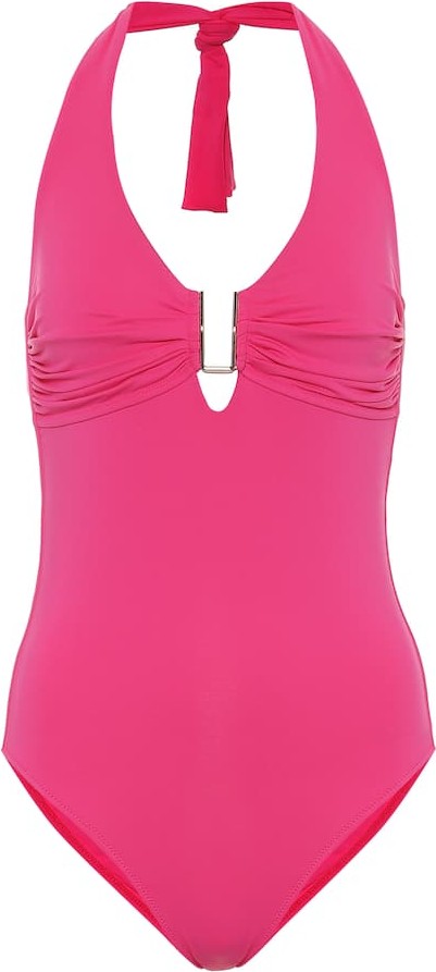 Melissa Odabash Exclusive to Mytheresa – Tampa halterneck swimsuit