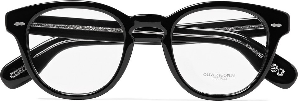 Oliver Peoples Cary Grant Round-Frame Acetate Optical Glasses