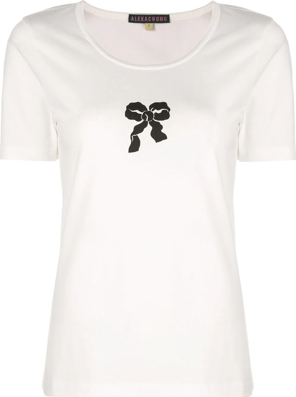 Alexachung ribbon print T-shirt