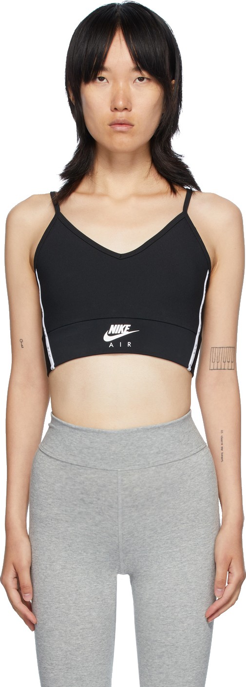 Nike Black Air Cropped Tank Top