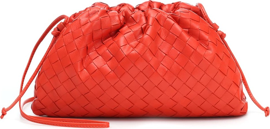 Bottega Veneta The Pouch intrecciato leather crossbody bag