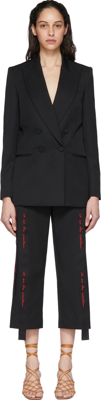 Stella McCartney Black We Are The Weather Luisa Blazer
