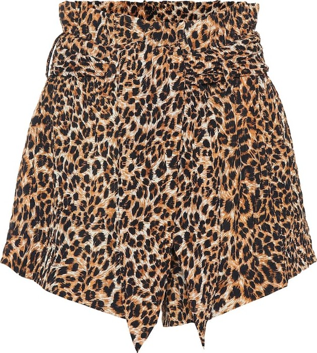 Nanushka Primrose leopard-printed shorts