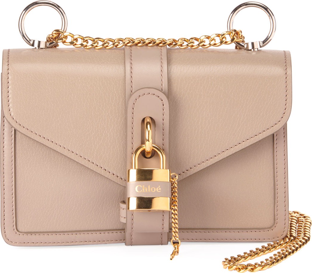 Chloe Aby Chain Leather Shoulder Bag