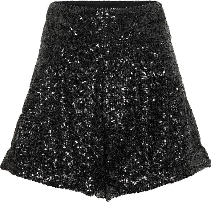 Isabel Marant Orta high-rise sequined shorts