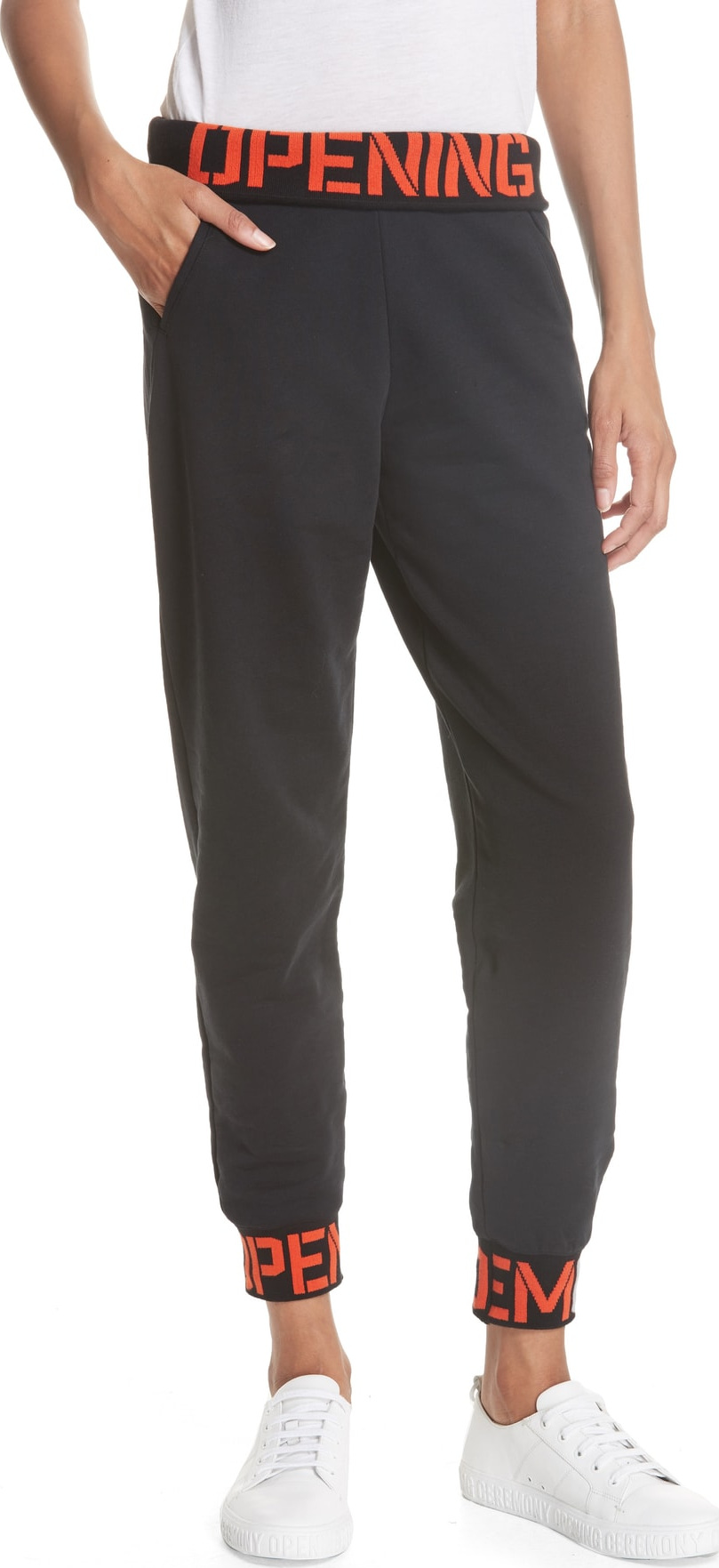 Opening Ceremony Elastic Logo Sweatpants