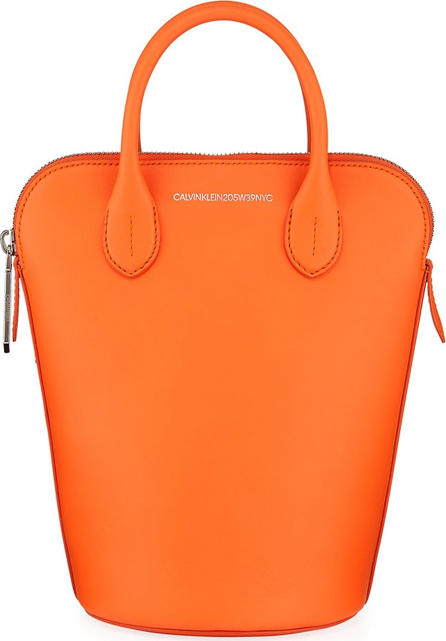 Calvin Klein 205W39NYC Dalton Mini Leather Bucket Bag