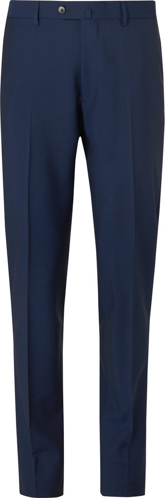 Caruso Navy Aida Slim-Fit Wool and Mohair-Blend Suit Trousers