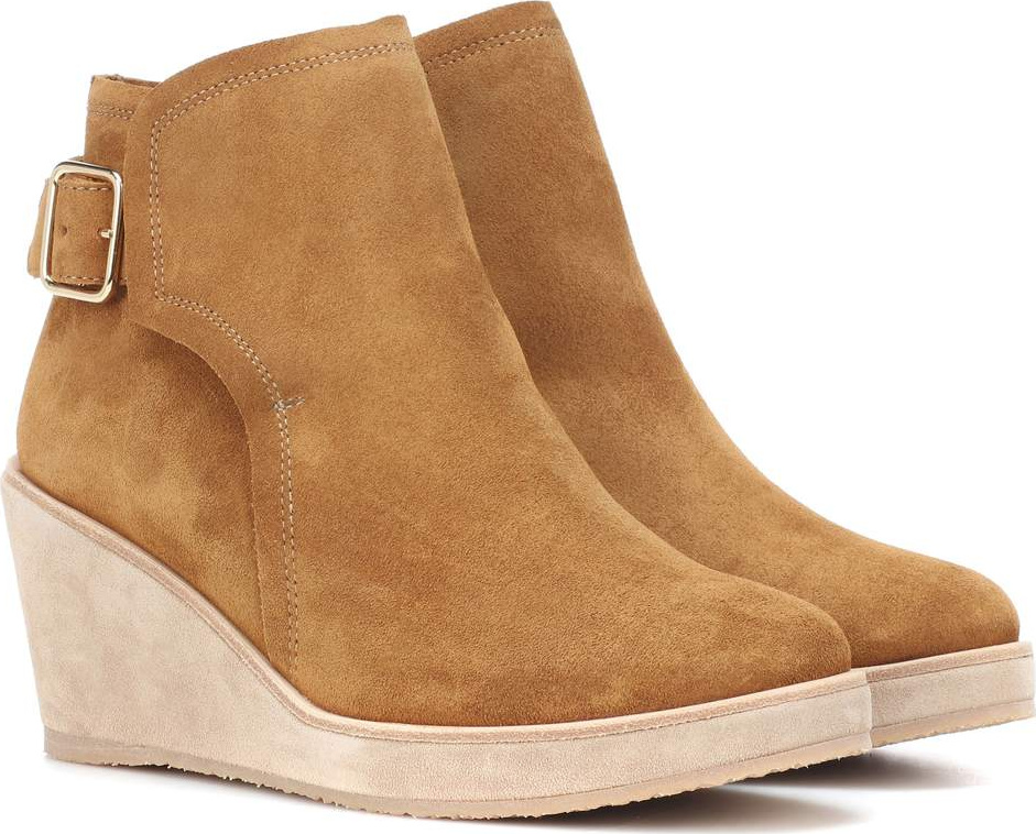 A.P.C. Suede ankle boots