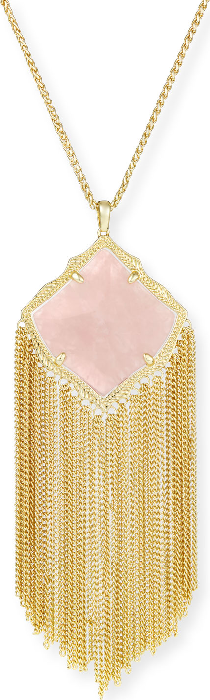 Kendra Scott Kingston Necklace in Yellow Gold Plate