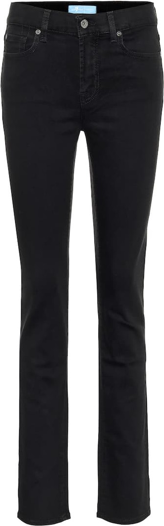 7 For All Mankind The Straight high-rise jeans