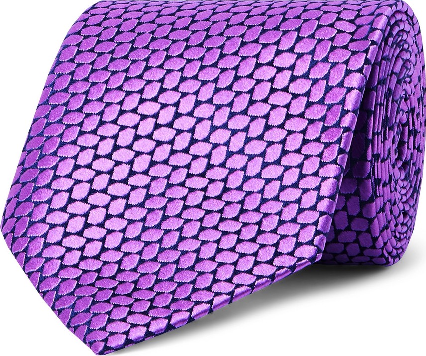 Charvet 8.5cm Silk-Jacquard Tie