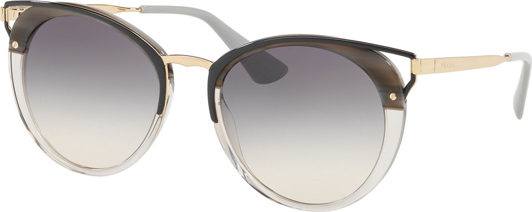 Prada Cutout Round Sunglasses