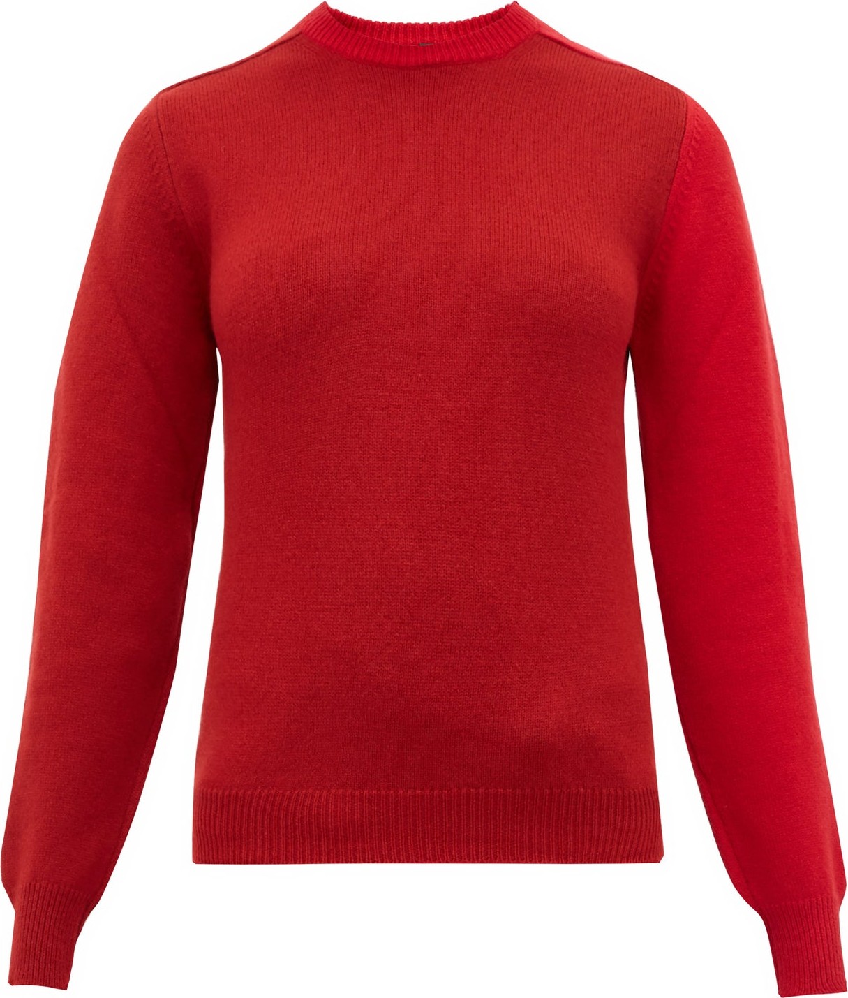 Sara Lanzi Patchwork merino wool-blend sweater