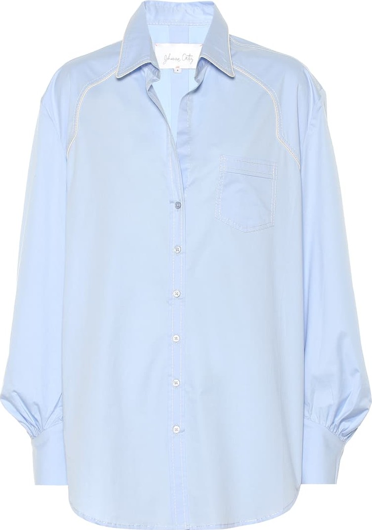 Johanna Ortiz Heaven's Door poplin shirt