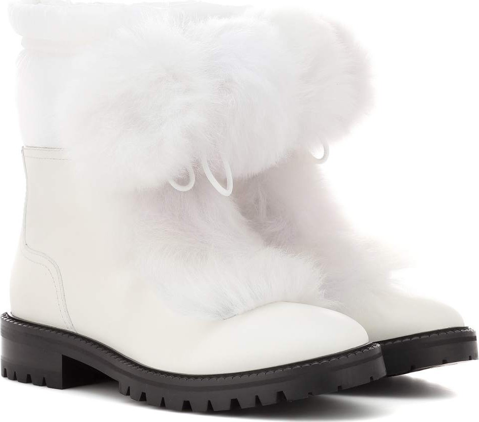 Jimmy Choo Glacie Flat ankle boots