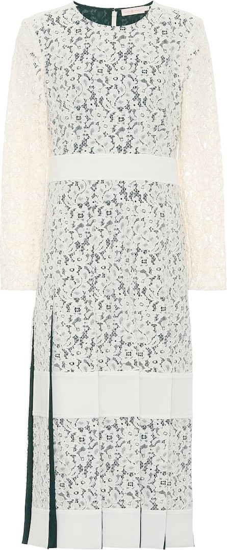 Tory Burch Cotton-blend lace dress