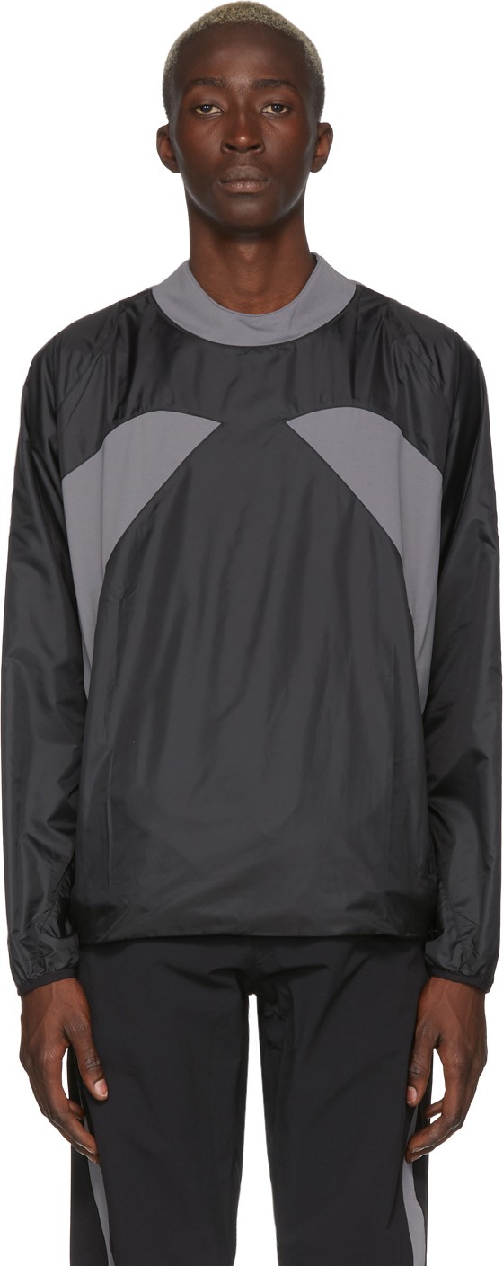 Kiko Kostadinov Grey & Black Asics Edition Carbon T-Shirt