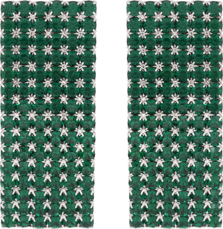 Alessandra Rich Crystal-embellished earrings