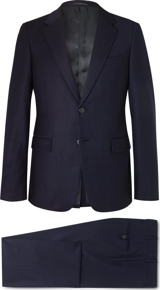 Prada Navy Slim-Fit Wool-Blend Suit