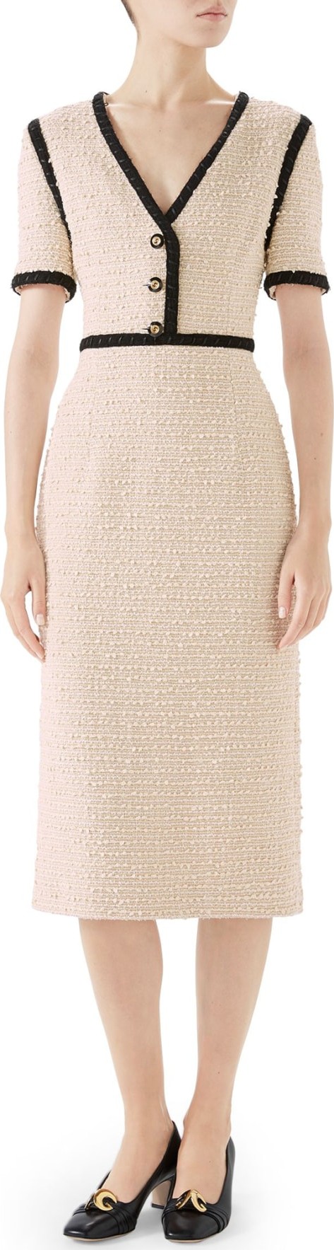 Gucci Bouclé Tweed Dress