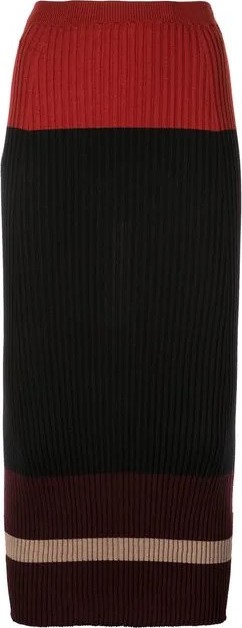 Marni ribbed knit skirt