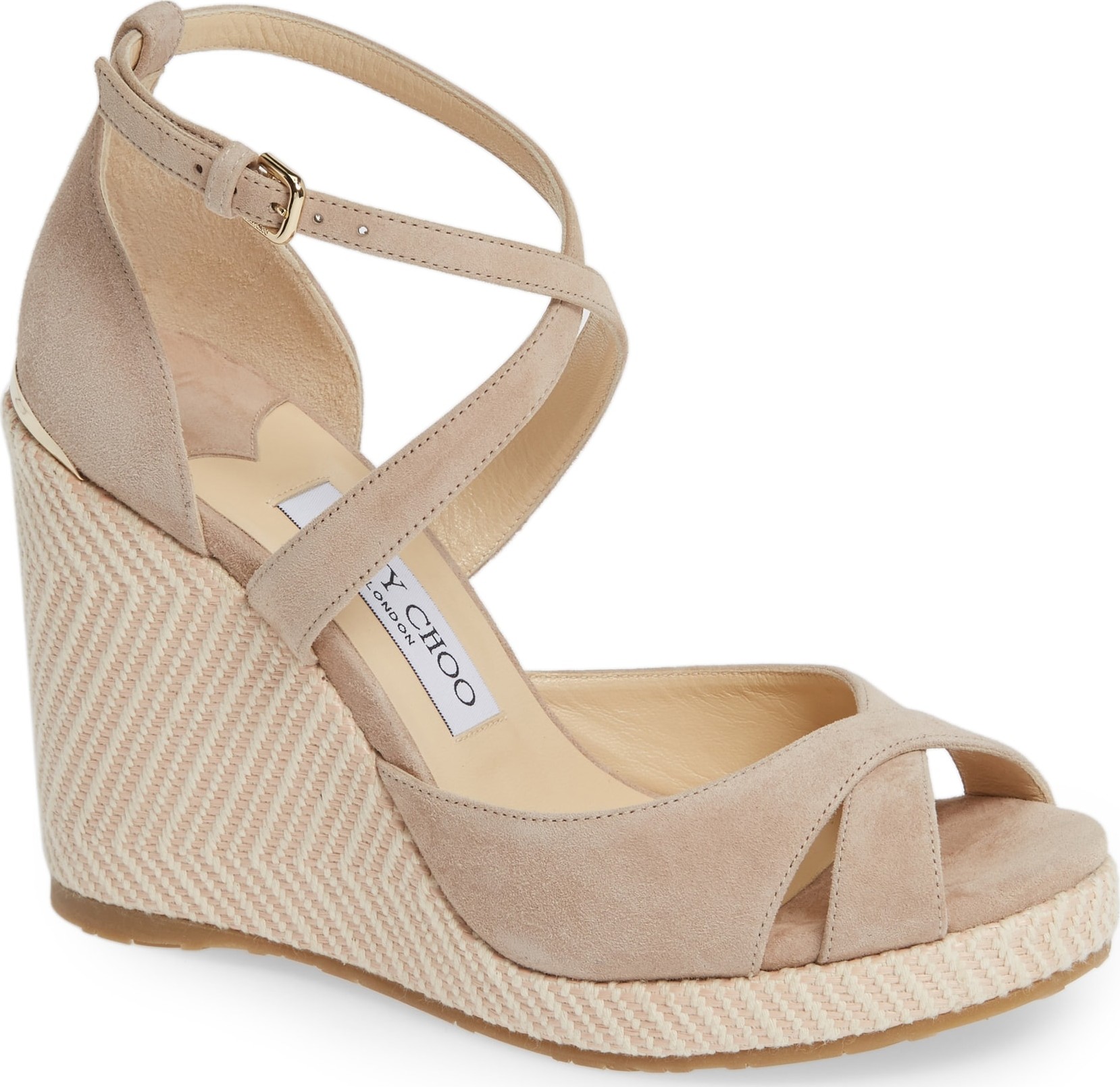Jimmy Choo Alanah Strappy Wedge Sandal
