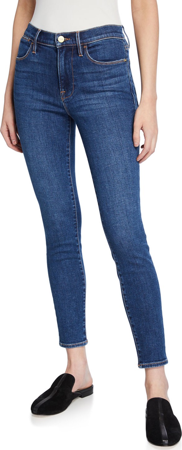 FRAME DENIM Le High Skinny Ankle Jeans