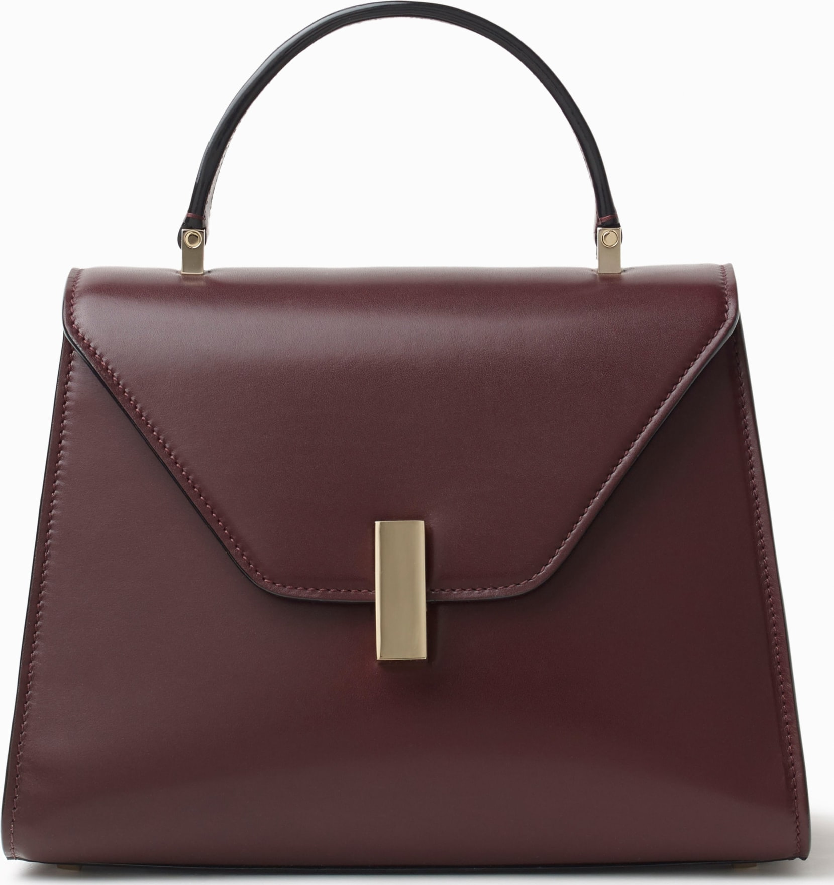 Valextra Iside Guillochè Medium Top Handle Bag