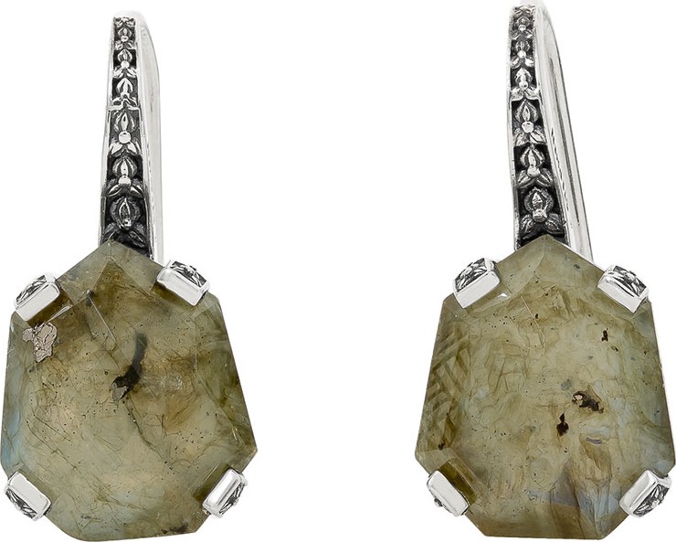 Stephen Dweck Labradorite Drop Earrings