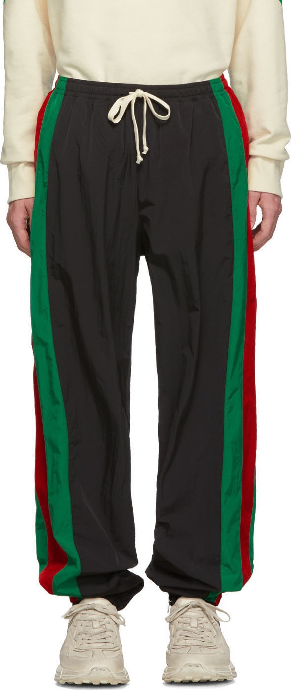 Gucci Black Waterproof Jogging Pants