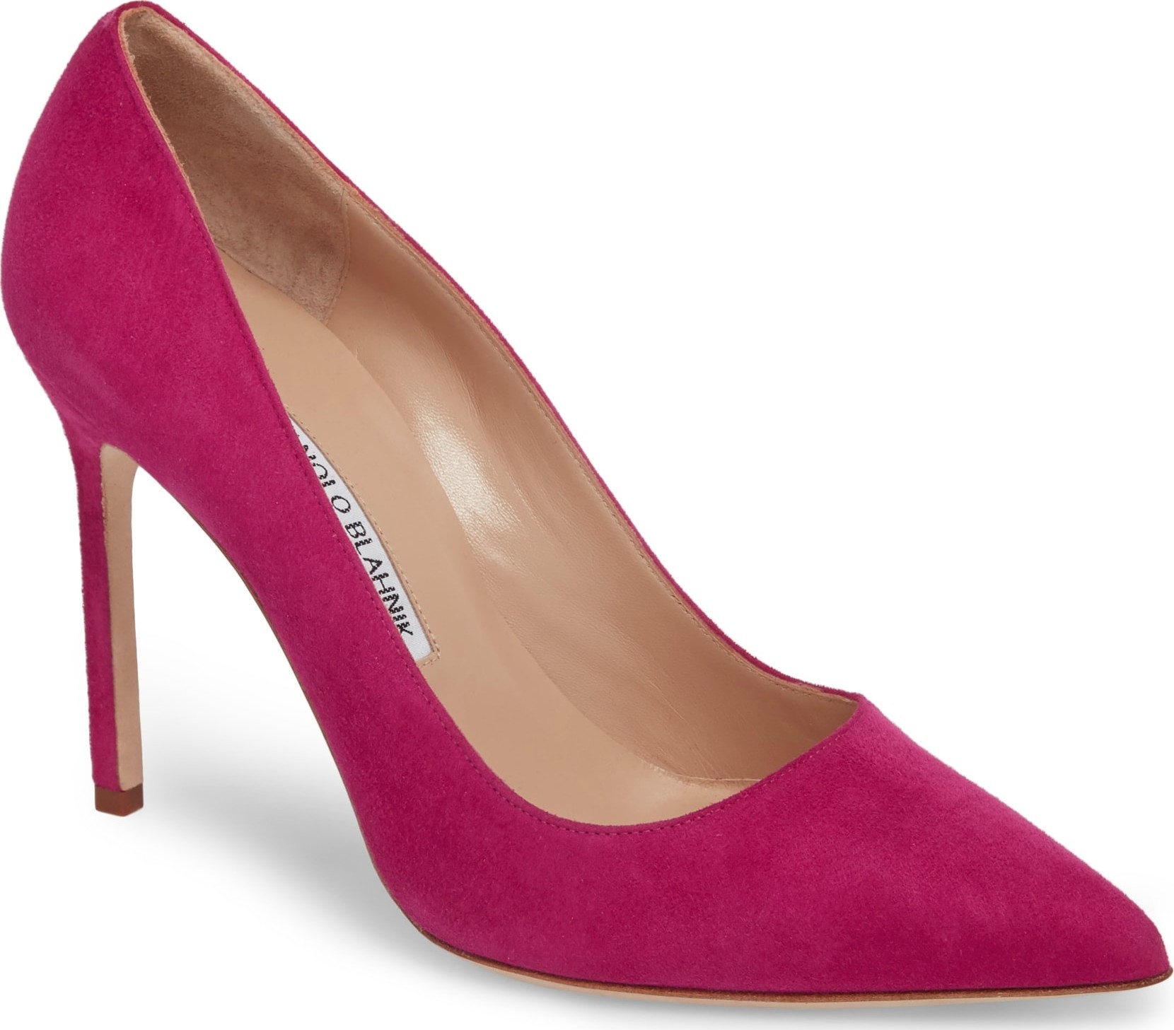 Manolo Blahnik 'BB' Pointy Toe Pump