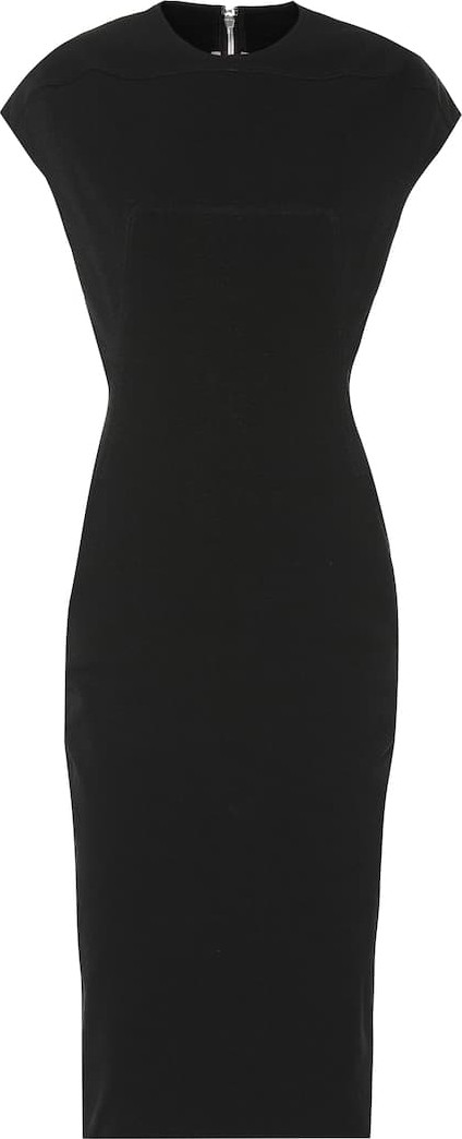 Rick Owens Sphynx cotton-blend midi dress