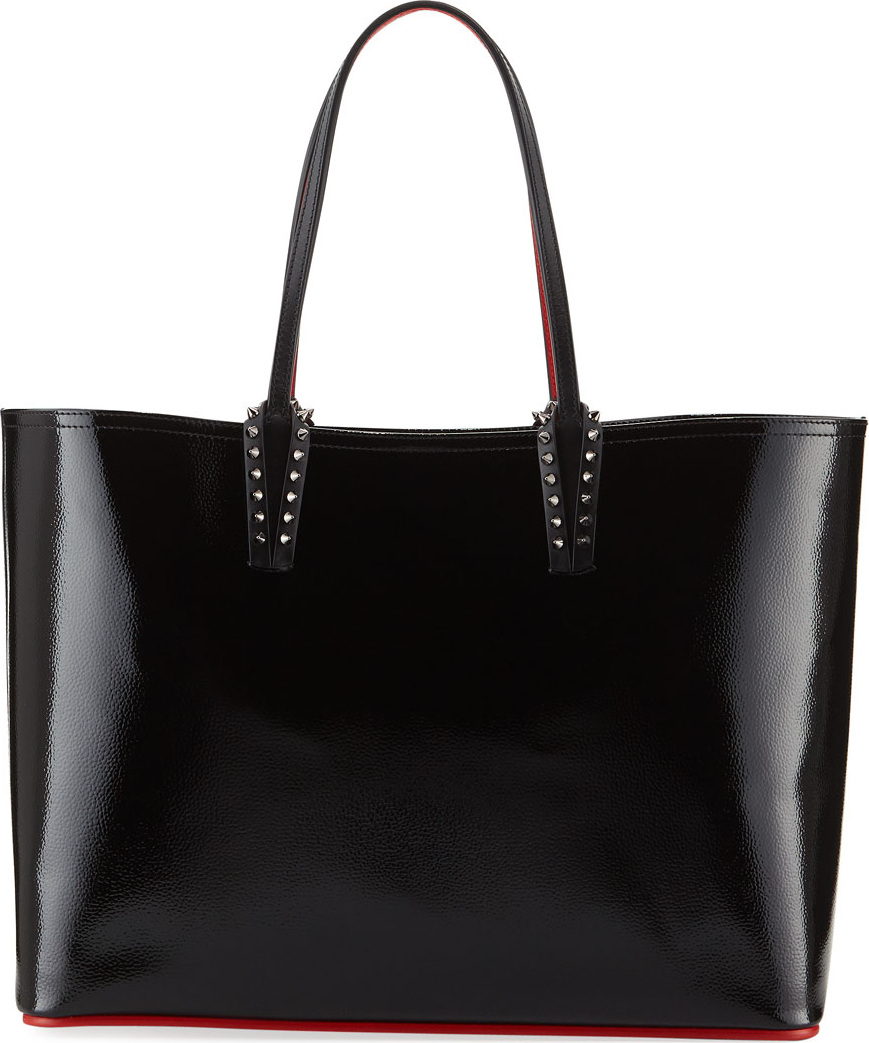 Christian Louboutin Cabata Patent Empire Calf Paris Tote Bag