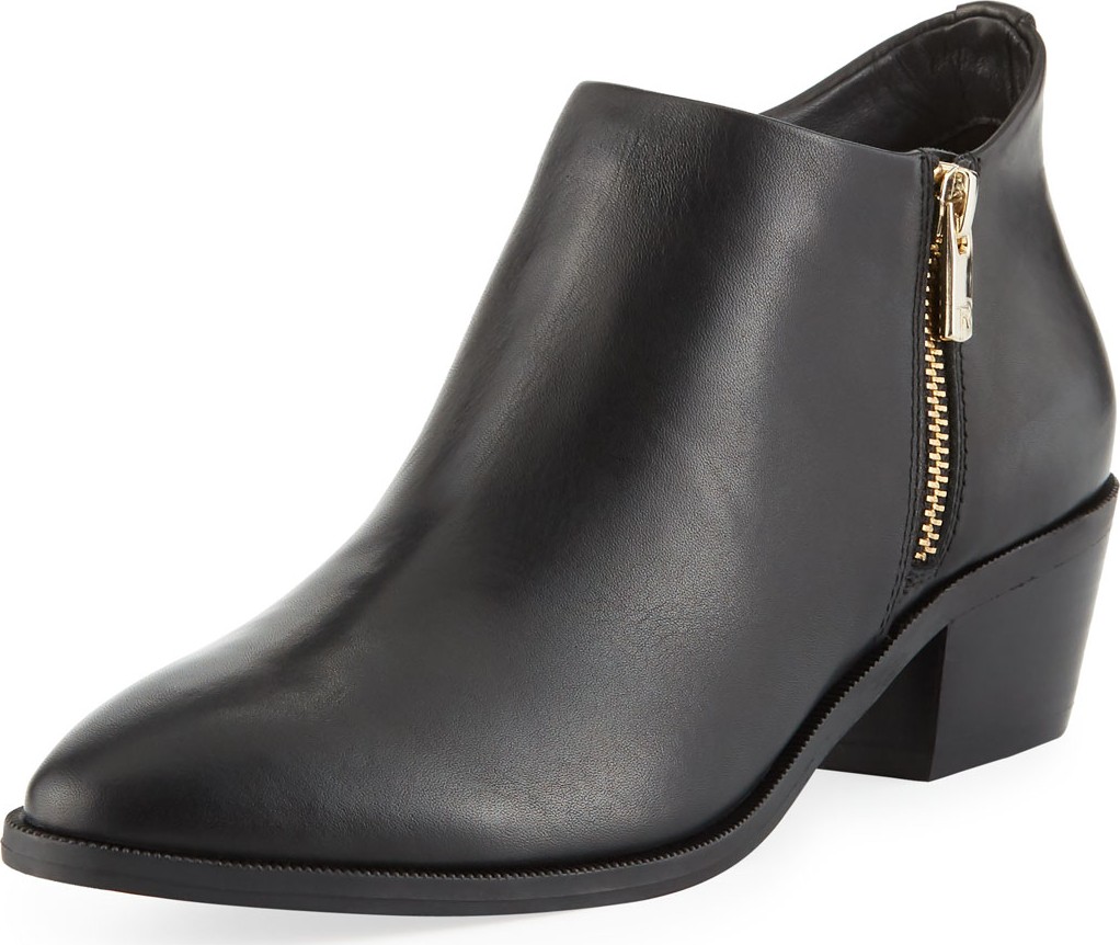 Taryn Rose Sabrina Waterproof Ankle Booties, Black