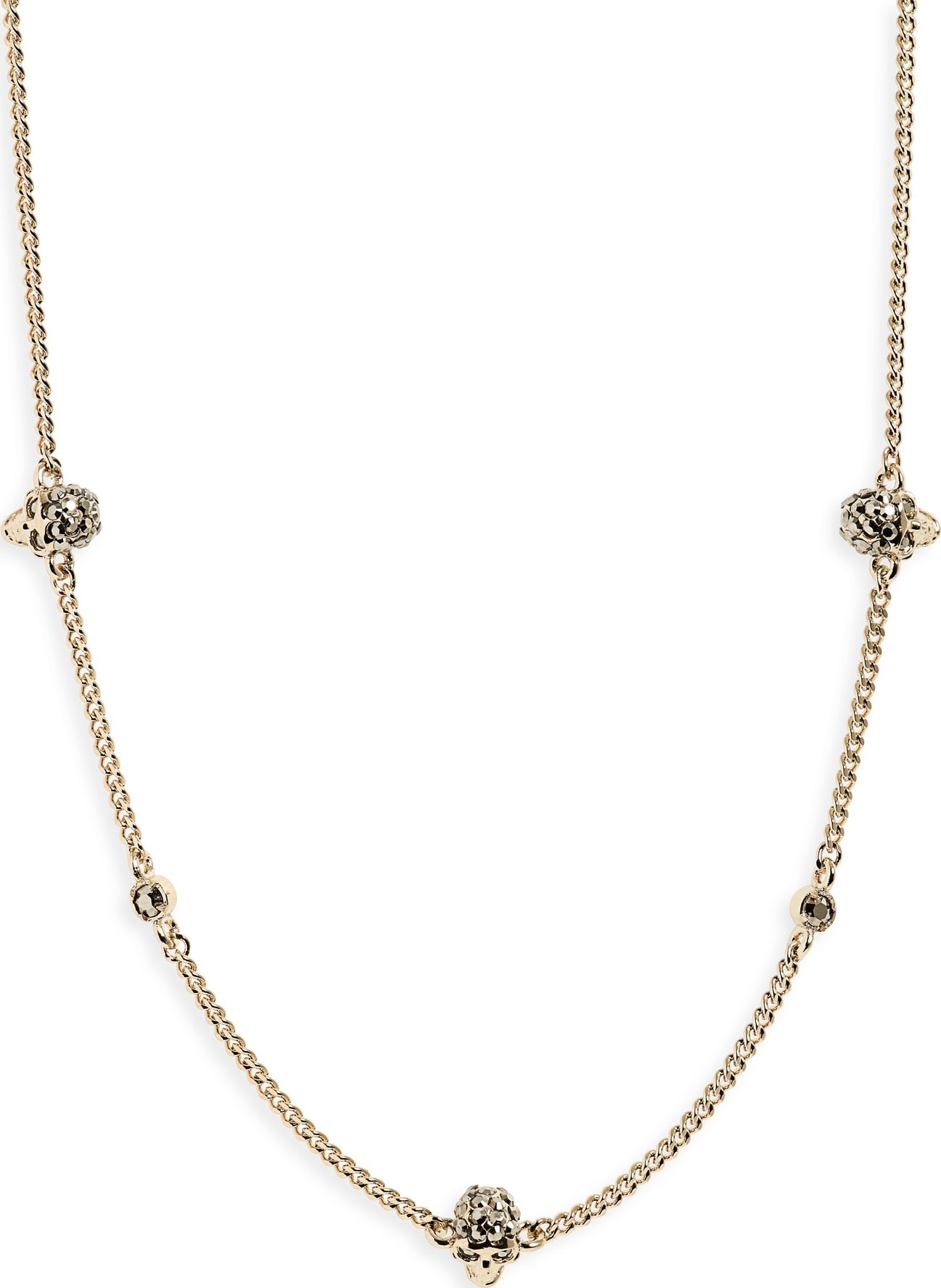 Alexander McQueen Skull Short Necklace