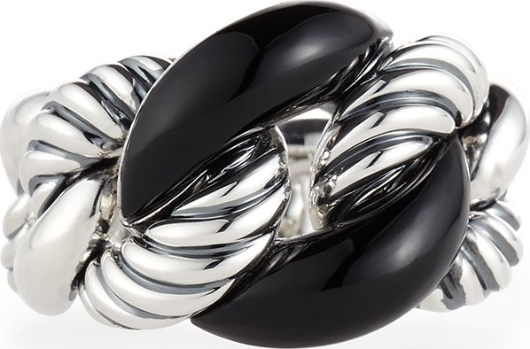 David Yurman 17MM BELMONT CURB LINK RING