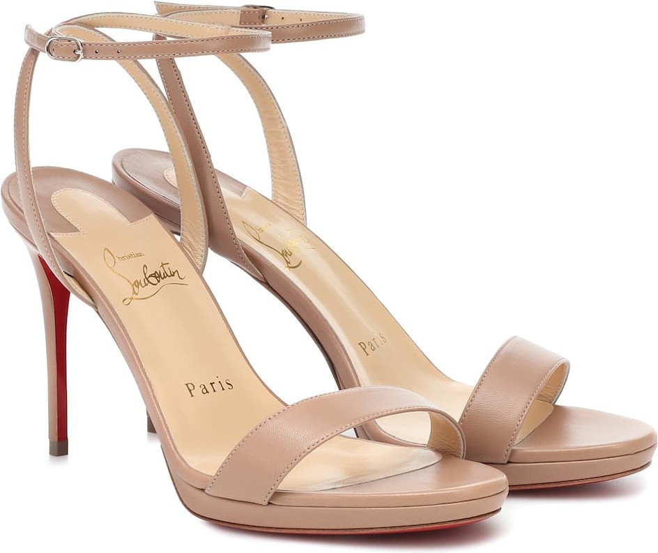 Christian Louboutin Loubi Queen 100 sandals