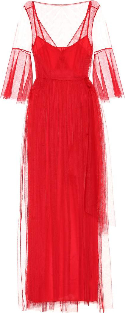 Staud Tulle maxi dress