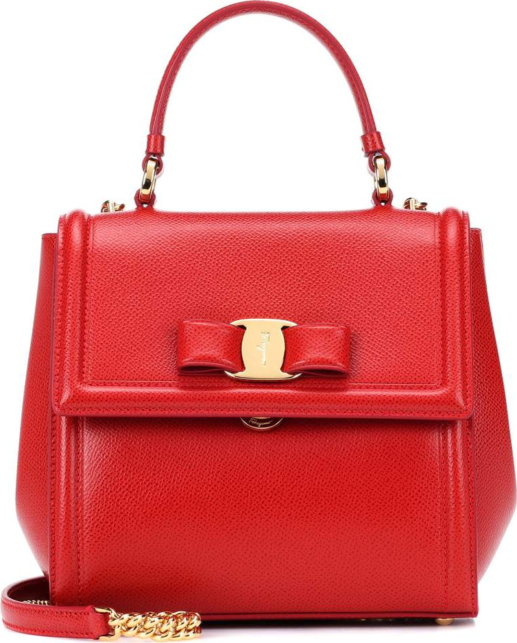 Salvatore Ferragamo Carrie Mini leather shoulder bag