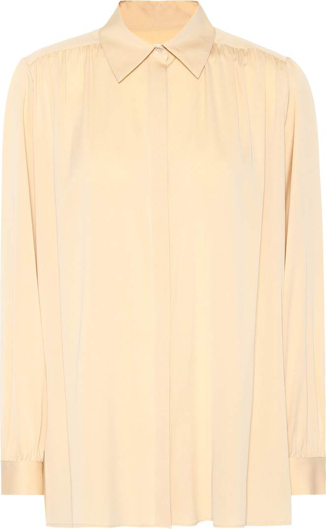 THE ROW Choi stretch silk shirt