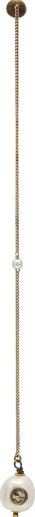 Gucci Single Pendant Earring with Imitation Pearl
